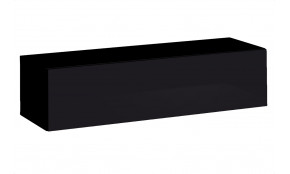 Switch RTV 2 TV staliukas juoda / juoda blizgi