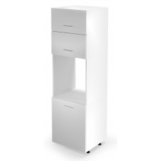 DP-60/214 Vento Ūkinė Spinta įmontuojamai orkaitei Balta