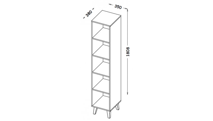 Lentyna pastatoma WERSO W4