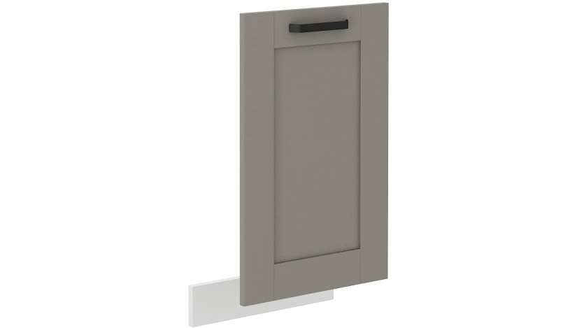 LUNA ZM 713x446  indaplovės durelės 45 cm Claygrey Balta