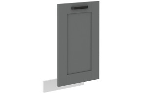 LUNA ZM 713x446  indaplovės durelės 45 cm Dustgrey Balta