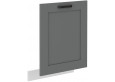 LUNA ZM 713x596 indaplovės durelės 60 cm Dustgrey Balta