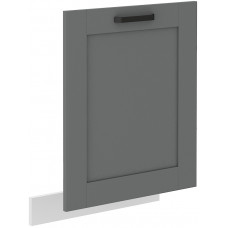 LUNA ZM 713x596 indaplovės durelės 60 cm Dustgrey Balta