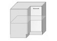 Creativa CRE-14D Spintelė 90x90 Creativa CRE-14D Spintelė 90x90