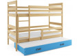 ERYK Trivietė Lova 90 x 200 Pušis ERYK Trivietė Lova 90 x 200 Pušis