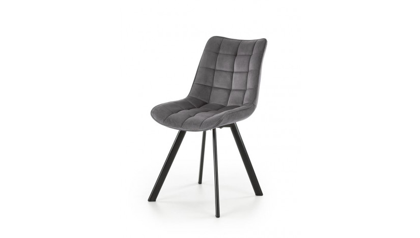 K332 Kėdė tamsiai pilka