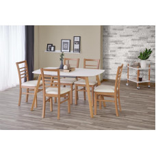 KAJETAN 135/185 Stalas išskleidžiamas 135-185 cm