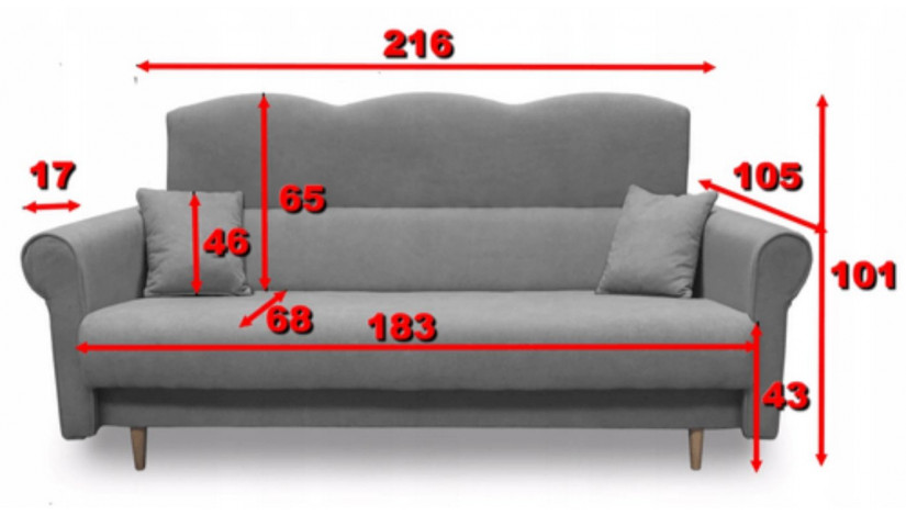 Karolina sofa lova