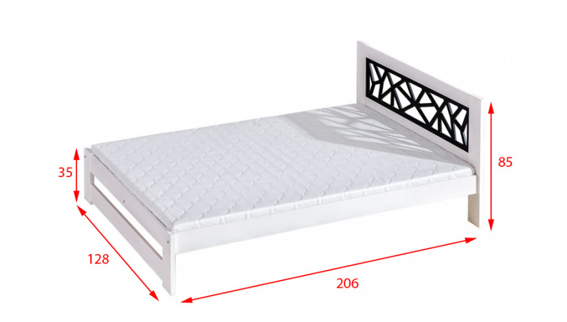 KOSMA viengulė lova 120 x 200