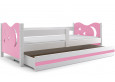 MIKOLAJ Viengulė Lova 80 x 160 Balta MIKOLAJ Viengulė Lova 80 x 160 Balta