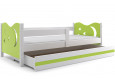 MIKOLAJ Viengulė Lova 80 x 160 Balta MIKOLAJ Viengulė Lova 80 x 160 Balta