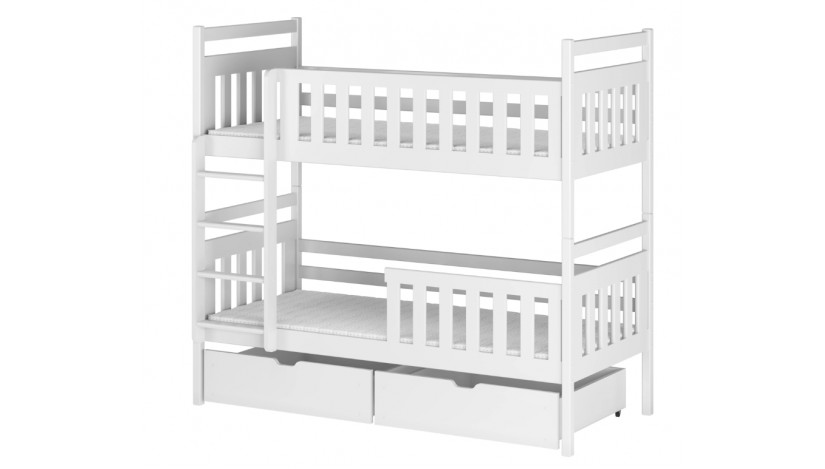 MONIKA dviaukštė lova 80 x 180 cm (akcija iki 2024-05-31)