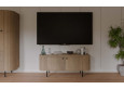 OVALIO 302 TV staliukas 2F ąžuolas cremona