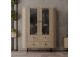 OVALIO 112 Vitrina 1F 2S ąžuolas cremona