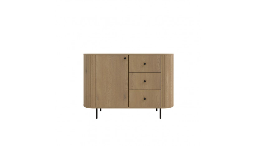 OVALIO 813 KOMODA 1F 3S ąžuolas cremona
