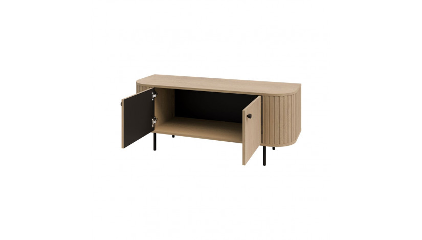 OVALIO 302 TV staliukas 2F ąžuolas cremona
