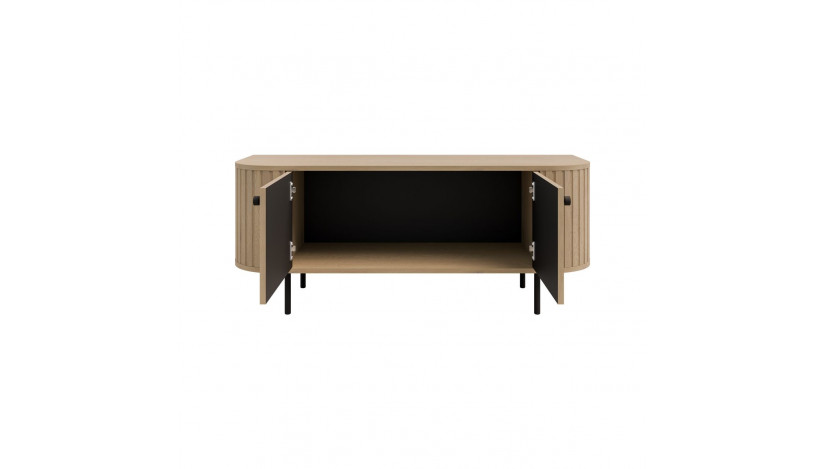 OVALIO 302 TV staliukas 2F ąžuolas cremona