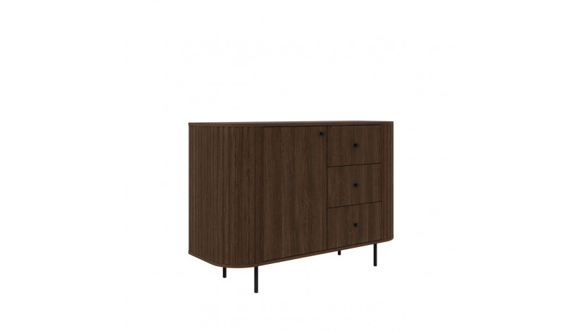 OVALIO 813 KOMODA 1F 3S ąžuolas dunin