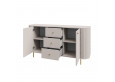 OVALIO 823 KOMODA 2F 3S smėlio
