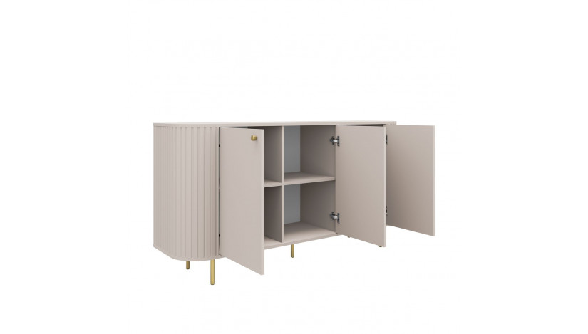 OVALIO 830 KOMODA 3F smėlio