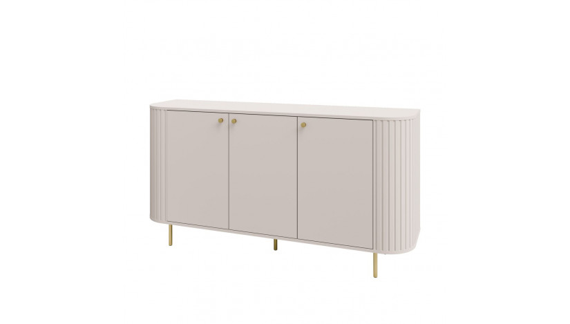 OVALIO 830 KOMODA 3F smėlio