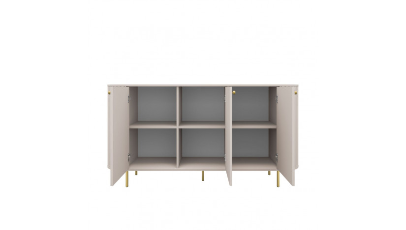 OVALIO 830 KOMODA 3F smėlio