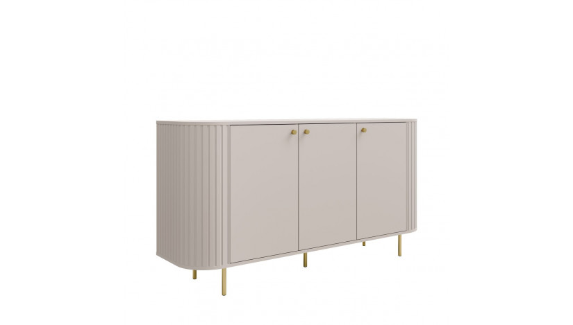 OVALIO 830 KOMODA 3F smėlio