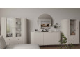 OVALIO 112 Vitrina 1F 2S smėlio