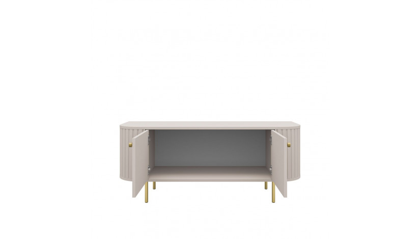OVALIO 302 TV staliukas 2F smėlio