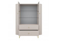 OVALIO 112 Vitrina 1F 2S smėlio