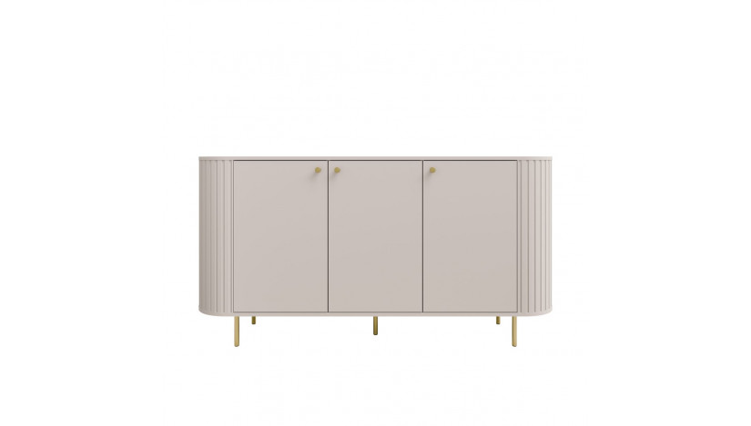OVALIO 830 KOMODA 3F smėlio