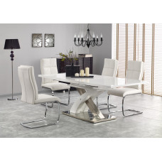 SANDOR-2 Stalas išskleidžiamas 160-220 cm balta