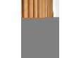BRUNO apvalus stalas 180/240 cm, balto marmuro / riešuto sp.