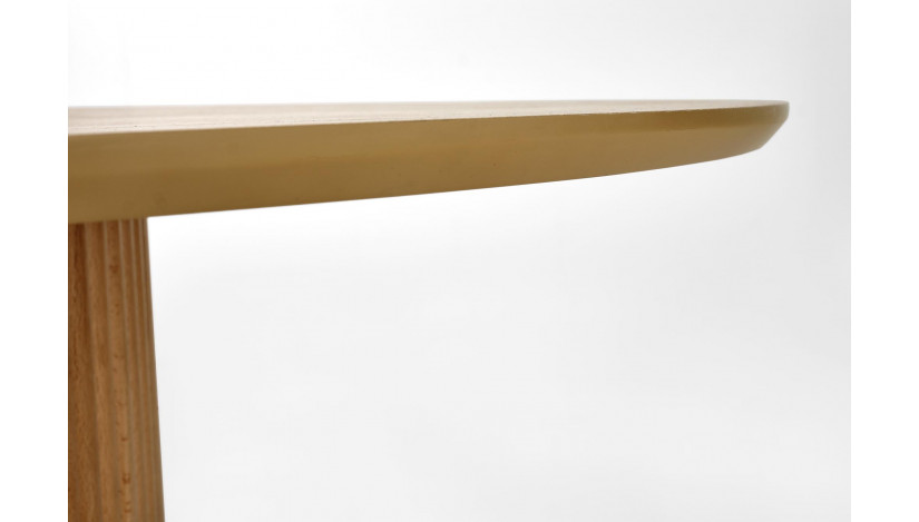 LOPEZ apvalus stalas 120/78 cm, ąžuolo sp.