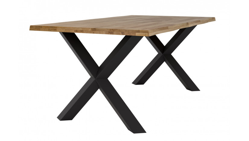 Stalas MALMO FLOW 180x100 ąžuolo masyvas
