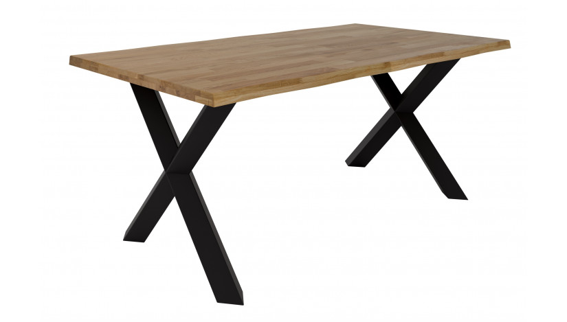 Stalas MALMO FLOW 180x100 ąžuolo masyvas