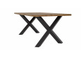 Stalas MALMO LINEAR 180x100 ąžuolo masyvas