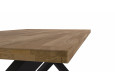 Stalas MALMO LINEAR 180x100 ąžuolo masyvas
