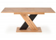 XARELTO išskleidžiamas stalas 130-175/85/76 cm wotan / juoda sp.