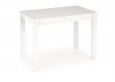 GINO išskleidžiamas stalas 100-135/60/75 cm balta / balta sp.