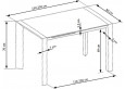 STANFORD XL Stalas išskleidžiamas 130-250 cm