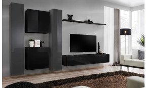 Switch VI Sekcija juoda blizgi / grafito blizgi 27 GZ SW 6