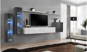 Switch XI Sekcija balta blizgi / grafito blizgi 27 GW SW 11