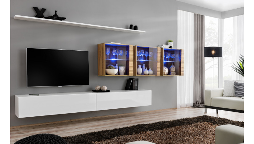 Switch XVII Sekcija wotan / balta blizgi WWT SW 17