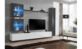 Switch XVIII Sekcija balta blizgi / grafito blizgi 27 GW SW 18