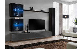 Switch XVIII Sekcija grafito blizgi / juoda blizgi 27 ZG SW 18