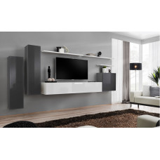 Switch I Sekcija balta blizgi / grafito blizgi 27 GW SW 1