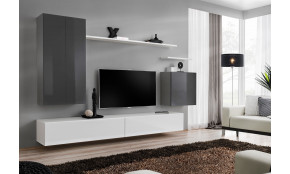 Switch II Sekcija balta blizgi / grafito blizgi 27 GW SW 2