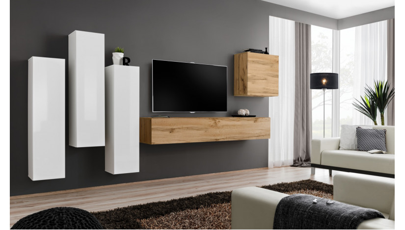 Switch III Sekcija wotan matinė / balta blizgi WWT SW 3
