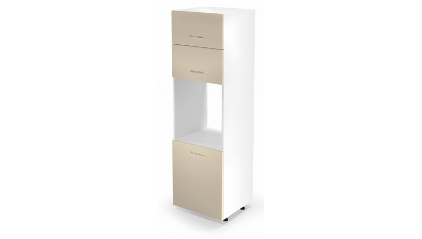 DP-60/214 Vento Ūkinė Spinta įmontuojamai orkaitei smėlio